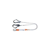karam Karam KA341 Çift Kollu Şok Emicili Lanyard Statik Halatlı - 1