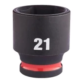 Milwaukee Milwaukee Lokma Endüst. Darbeli Shw  1/2 Inç Std 21MM-1 Adet - 1