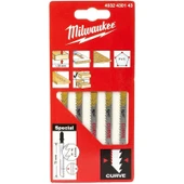 Milwaukee Milwaukee Dekupaj Bıçağı Special 75MM Ahşap Çift Diş Kavisli - 1