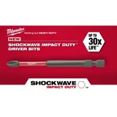 Milwaukee Milwaukee Bits Uç Pz2 90 mm. 1'li Paket Shockwave - 1