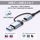 Inca IUTP-7T USB 3.0 + 4x USB 2.0 100W Çoklayıcı Çevirici - 8