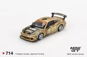 Mini GT Nissan Silvia (S15) Top Secret D1GP 714 BL thumbnail 2