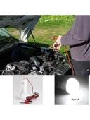 12 VOLT 5 WATT - 1.8 METRE Kablolu  SEYYAR Ampul - ANAHTARLI LED AMPUL - Aküye Takılabilen 12v Ampul thumbnail 2
