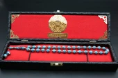 Damla Model İşlemeli Oltu Taşı Tesbih st000150 - 7