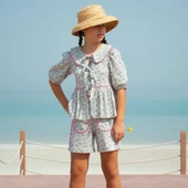 İlia Şort Seafoam Green - %100 Pamuklu Renki Şort - 2