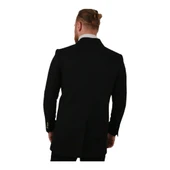 Erkek Kruvaze Yaka Kaban - 5