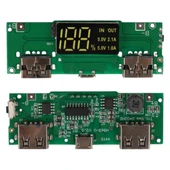 Weko WK-22851 Lityum Pil Powerbank Şarj Modülü Dijital Ekranlı İki Port 5V-2.1A thumbnail 1