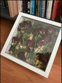 Anı Çerçevesi Söz Nişan Çiçeği Kutu Tasarımı 25cm-25cm - 7