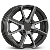 FD-14040 6.0X14 4X100 ET35 67.1 Titan Diamond Jant - 1