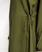 Kruvaze Yandan Bağlamalı Namaz Elbisesi – %100 Viskon- Rahat Kalıp thumbnail 11