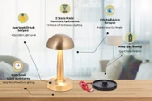 AVONNI ML-64004-E Eskitme Kaplama Masa Lambası LED Metal Pleksi 12cm - 5