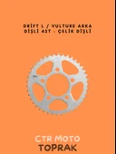 Drift L Vulture Arka Dişli 42T – Güçlü Performanslı Çelik Zincir Dişlisi thumbnail 1