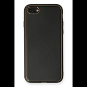 Joy Tekno iPhone 7 Kılıf Coco Deri Silikon Kapak - 1