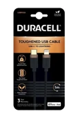 Duracell 1M USB-C to Lightning Braided Black thumbnail 1