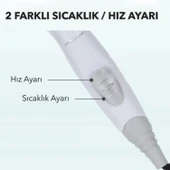 Hyundai HC-123  1200W Güçlü ve Katlanabilir Seyahat Tipi Saç Kurutma Makinesi - 6