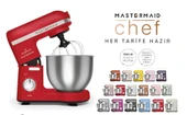 Karaca Mastermaid Chef Stand Mikser Red 1500W 5 Lt - 5