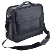 Deri Evrak ve Laptop Çantası Siyah 15.6" Teşhir Üründür - 6