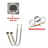 Bronz Lavabo Bataryası Estetik Tasarım, Uzun Ömürlü Zarif Dayanıklı Paslanmaz Metal Banyo Musluğu thumbnail 5