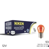 12V 93 Ampul YT (PY21W) Amber BAU15S (10'lu) - 1
