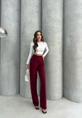 Kancalı pantolon - 4