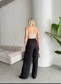 Beli çapraz pantolon - 4