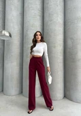Kancalı pantolon - 1