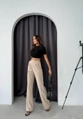 Kancalı pantolon - 7