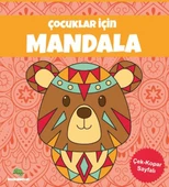 Çocuklar İçin Mandala - Turuncu - 1