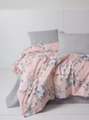 Flanel Nev Takımı Çift Kişilik Petit Pudra - 1