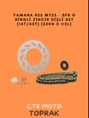 Yamaha R25 MT25 SFR O-Ringli Zincir Dişli Seti [14T/43T] [520H x 112L] thumbnail 1