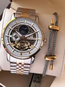 Reward Özel Tasarım Otomatik Mekanizma Çelik Kordon 5 Atm Suya Dayaknıklı Erkek Kol Saati W.14626.6 thumbnail 1