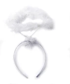 Beyaz Otrişli Tüylü Esnek Yapı Melek Haresi Melek Tacı thumbnail 1