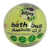 lı El Yapımı Banyo Küvet Topu Sabunu Sarı 90-120 Gr - 2
