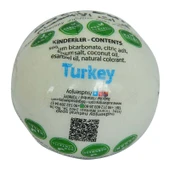 Beyaz Gül El Yapımı Banyo Küvet Topu Sabunu Beyaz 90-120 Gr - 3