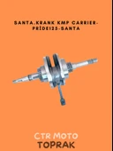 Santa Carrier Pride 125 Krank Mili – Komple Motor Denge ve Güç Aktarma Ünitesi - 1