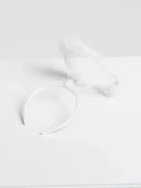 Beyaz Otrişli Tüylü Esnek Yapı Melek Haresi Melek Tacı thumbnail 4