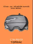 Titan CG Külbütör Kapağı Kısa Model – Alüminyum Motor Üst Kapak thumbnail 1