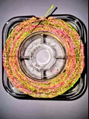 Eagenset Hazır Çapari Kombini Boru Sim Ultraviyole Uv Neon Fıstık Yeşili - Pembe Makarada thumbnail 6