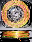 Eagenset Hazır Çapari Kombini Boru Sim Ultraviyole Uv Neon Fıstık Yeşili - Pembe Makarada thumbnail 2