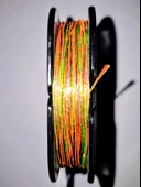 Eagenset Hazır Çapari Kombini Boru Sim Ultraviyole Uv Neon Fıstık Yeşili - Pembe Makarada thumbnail 10