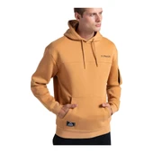 Authentic Hita Erkek Kahverengi-siyah Oversize Fit Hoodie thumbnail 4