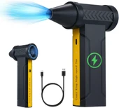Sıkıştırılmış Hava Üfleyici 160000 RPM Turbo Fan – 10000mAh Şarjlı Toz Fırçası, Basınçlı Hava Püskürtme Cihazı - 1