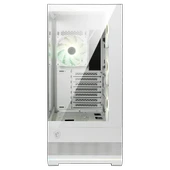 MSI MAG PANO 110R PZ TEMPERLI CAM 3X120MM 1X120MM ARGB FAN ATX BEYAZ PANORAMIK GAMING BILGISAYAR KASASI thumbnail 1