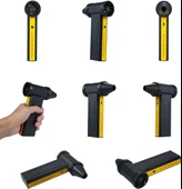 Sıkıştırılmış Hava Üfleyici 160000 RPM Turbo Fan – 10000mAh Şarjlı Toz Fırçası, Basınçlı Hava Püskürtme Cihazı - 7