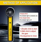 Sıkıştırılmış Hava Üfleyici 160000 RPM Turbo Fan – 10000mAh Şarjlı Toz Fırçası, Basınçlı Hava Püskürtme Cihazı - 6