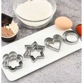 12 Adet Paslanmaz Çelik Kurabiye Kalıbı Seti thumbnail 1