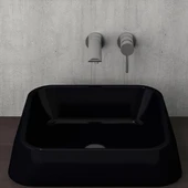 Bocchi Firenze Çanak Lavabo Parlak Siyah 1005-005-0125 thumbnail 2
