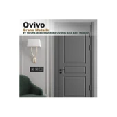 Ovivo Grano Metalik Vavien Anahtar Füme + Füme Çerçeve - 2