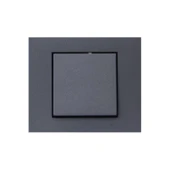 Ovivo Grano Füme Tekli Anahtar + Çerçeve Dahil thumbnail 1