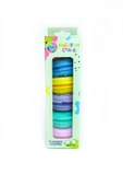 6 lı Renkli Yumuşak Macaron Tebeşir Seti thumbnail 3